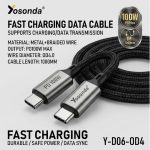 100w C-C Fast Charging Cable